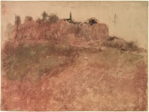 Estérel Village, by Edgar Degas