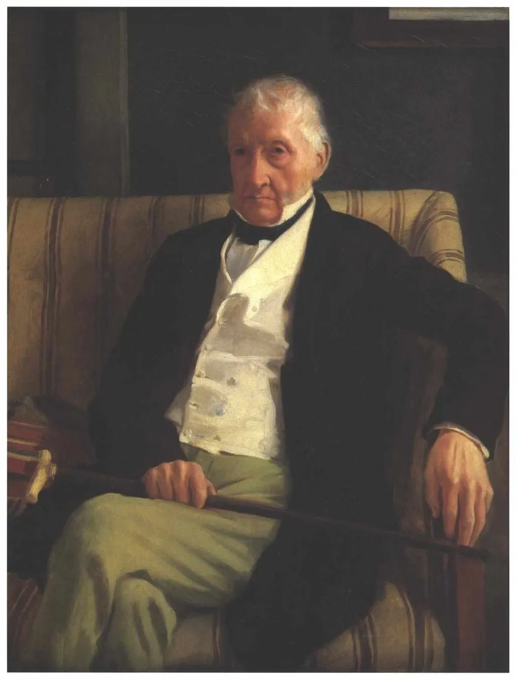 Hilaire de Gas, by Edgar Degas, oil, 1857