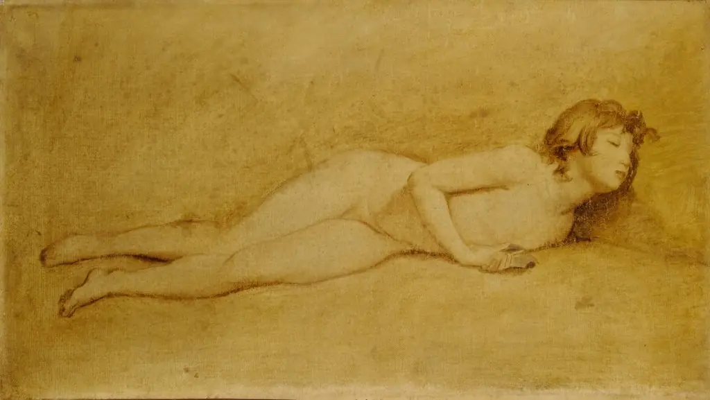 La Mort de Bara, by Edgar Degas