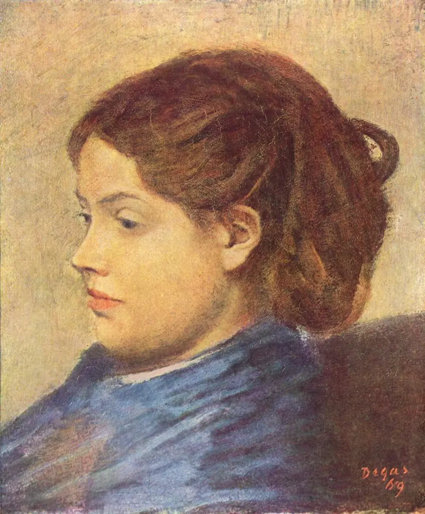 Portrait de Emma Dobigny, by Edgar Degas
