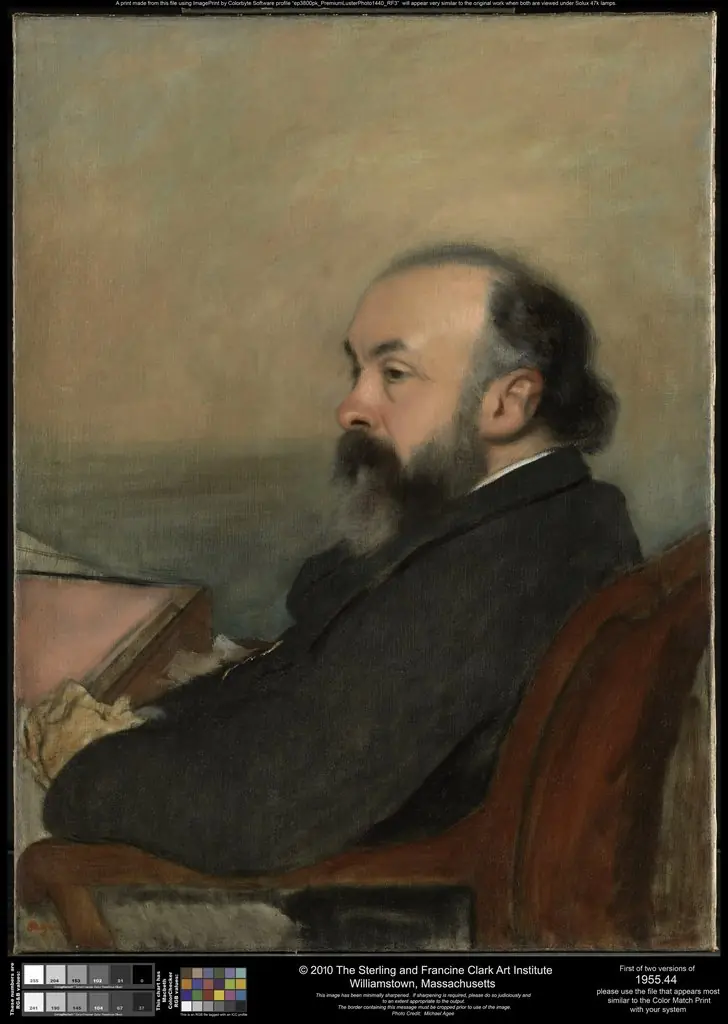 Portrait of a Man, by Edgar Degas