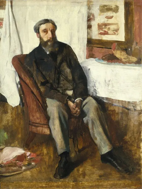 Portrait of a Man, by Edgar Degas