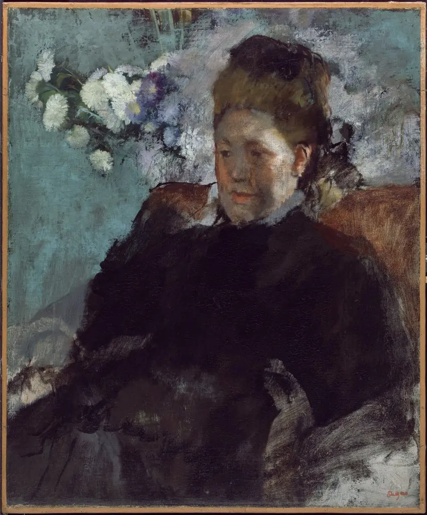 Portrait of a Woman, by Edgar Degas