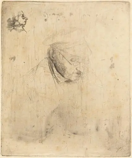 René-Hilaire de Gas, Grandfather of the Artist, by Edgar Degas