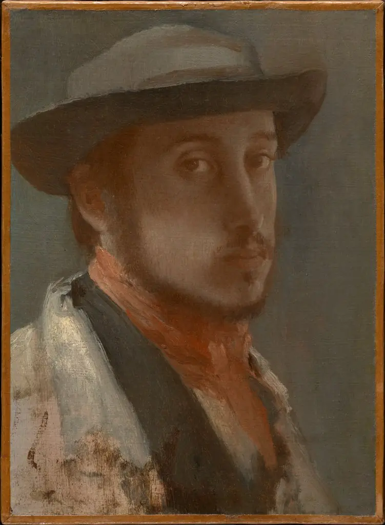 Self-Portrait, by Edgar Degas