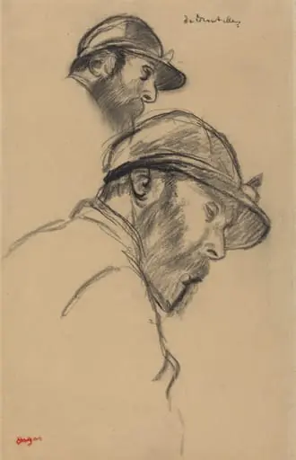 Study of a Jockey (M. de Broutelles), by Edgar Degas