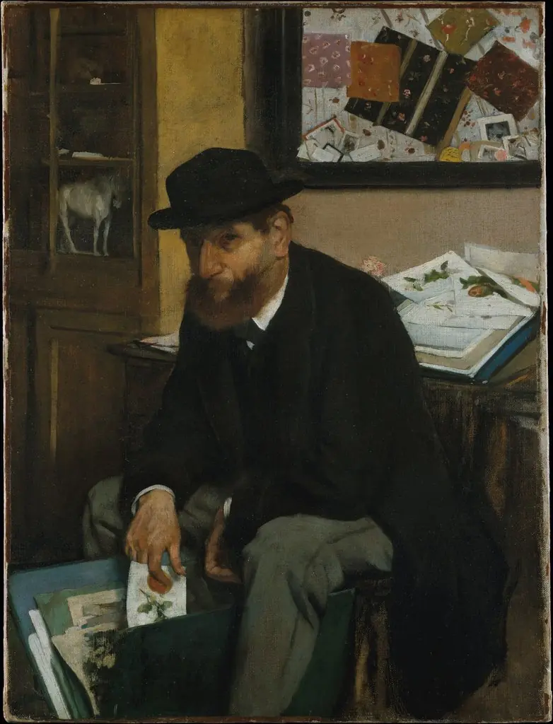 The Collector of Prints, by Edgar Degas