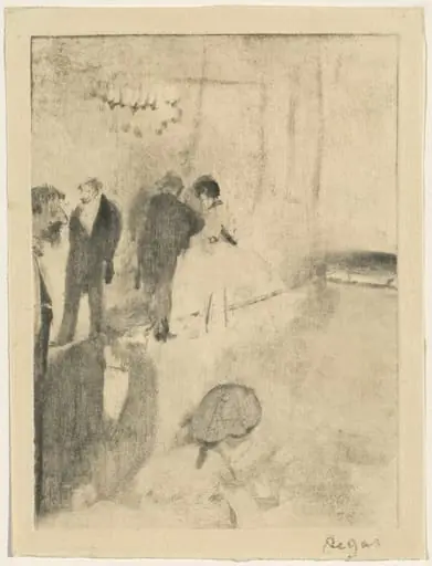 The Green Room, by Edgar Degas