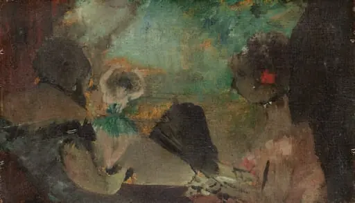 The Loge, by Edgar Degas