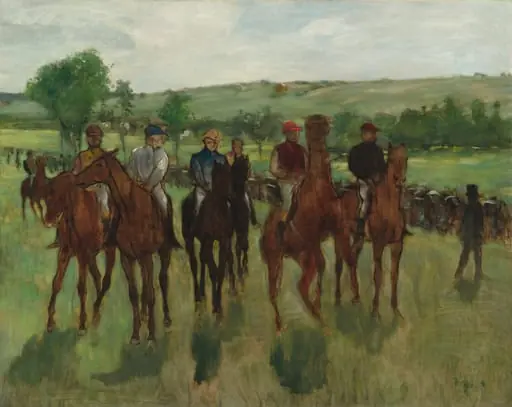 The Riders, by Edgar Degas
