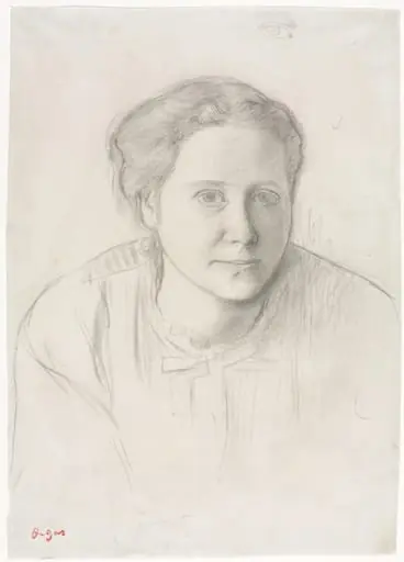 Victoria Dubourg, by Edgar Degas