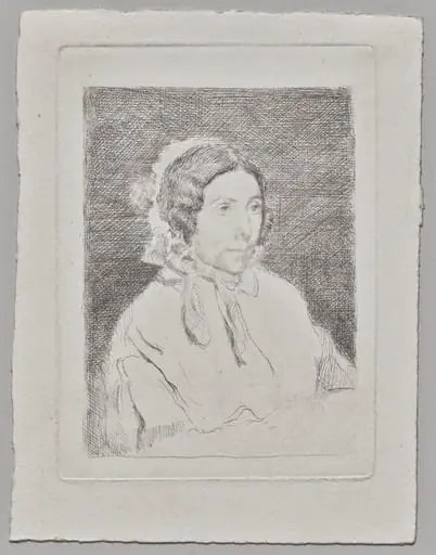 Woman in a Ruffled Cap, by Edgar Degas