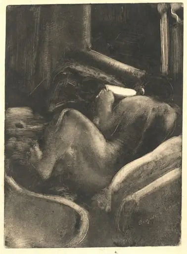 Woman Reading (Liseuse), by Edgar Degas