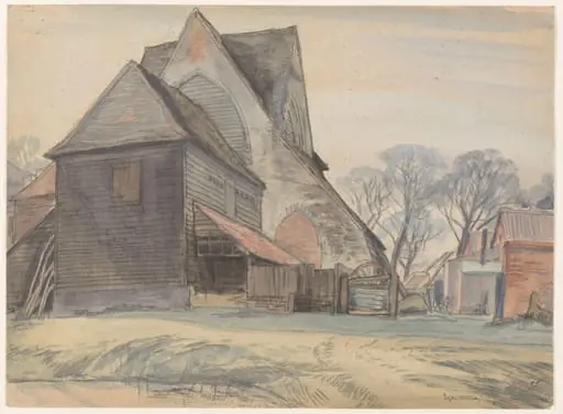 Latton Priory, Essex, by Edgar Holloway