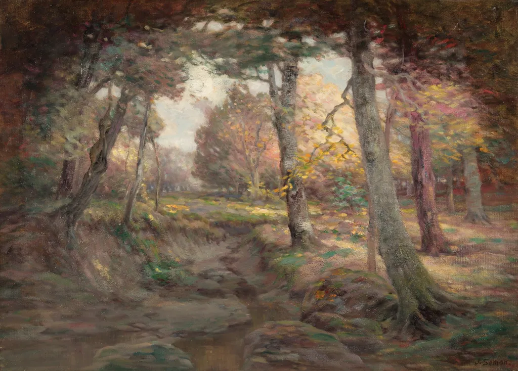 Edge of the Woods, oil, 1898