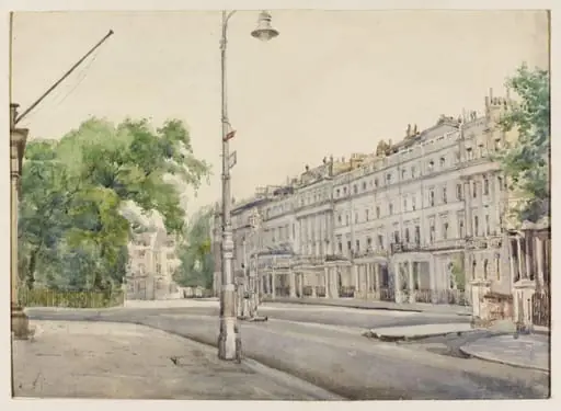 Belgrave Square, by Ediss
