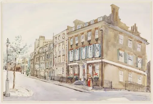 Buckingham Place, Westminster, by Ediss