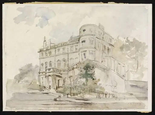 Carlton Terrace, by Ediss