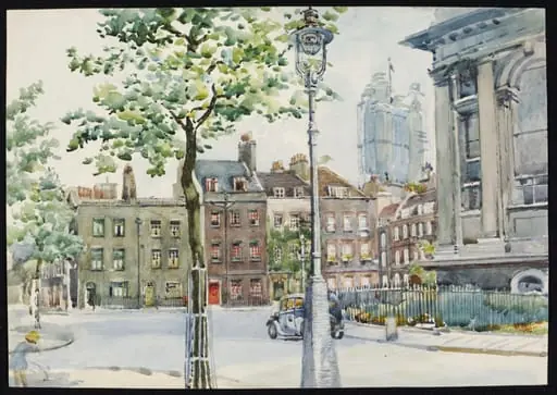 Smith Square, Westminster, by Ediss