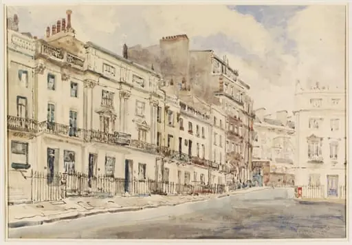 Victoria Square S.W.1., by Ediss
