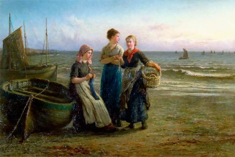 Coast Scene, by Edith Hume