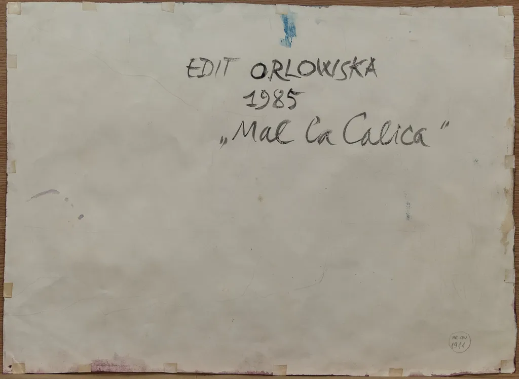 Peisaj, by Edith Orlowski-Balogh, 1950