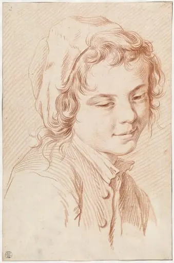 Head of a Boy, by Edme Bouchardon