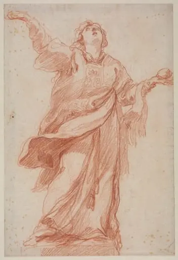 Saint Stephen in Ecstasy, by Edme Bouchardon
