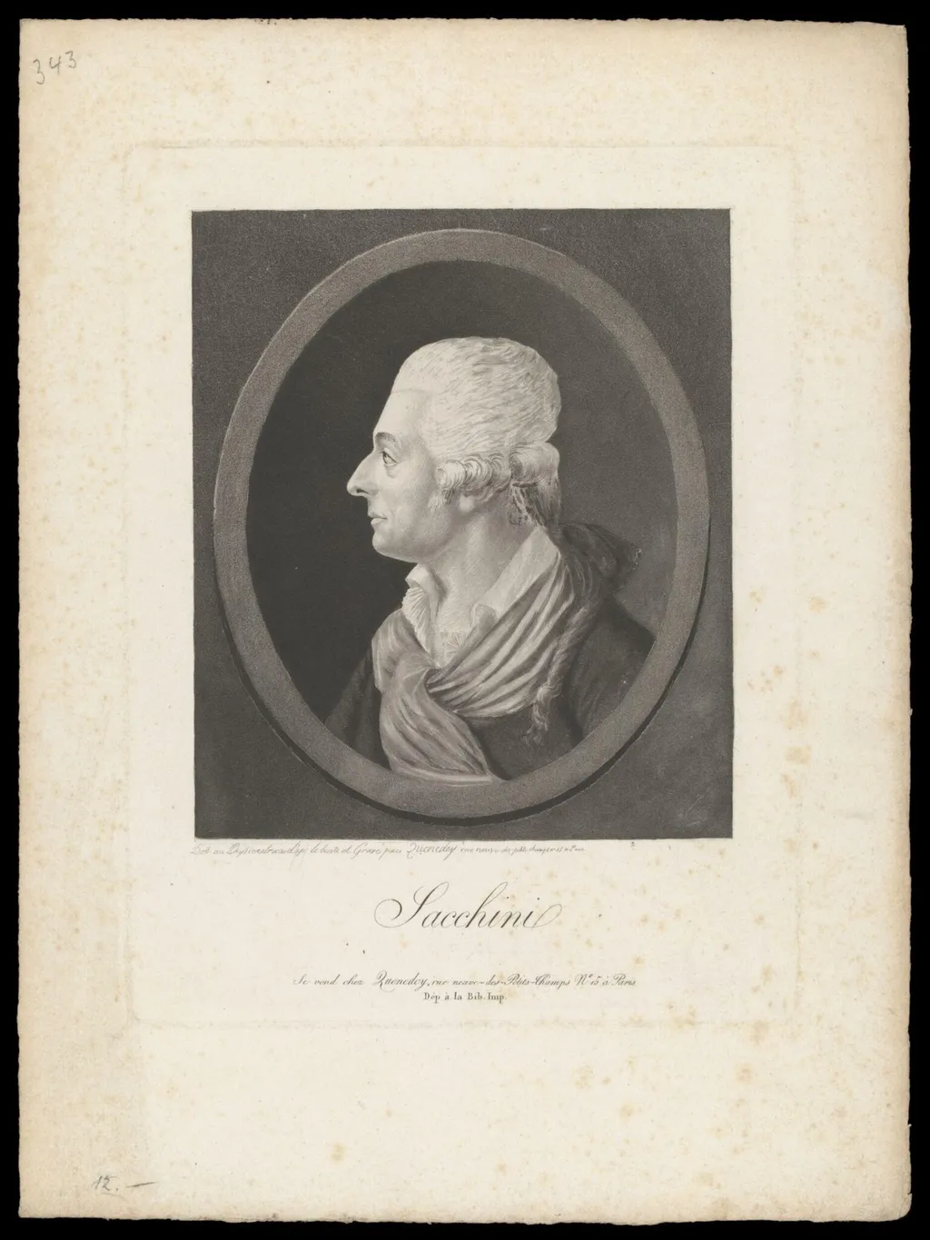 H Beard Print Collection, by Edme Quenedey des Ricets