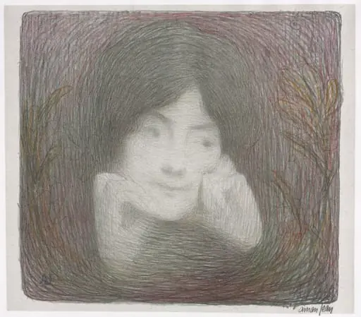 L'Album d'estampes de la Galerie Vollard: Mlle. Mornéo de la Comédie-Française, by Edmond Aman-Jean
