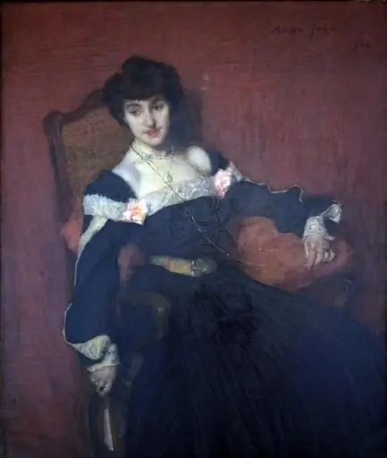 Portretul Doamnei Grant, by Edmond Aman-Jean