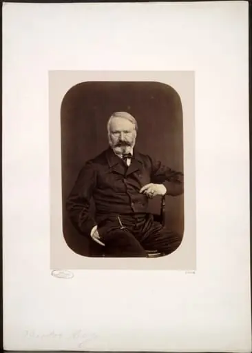 Portrait of Victor Hugo on Guernsey, by Edmond Bacot