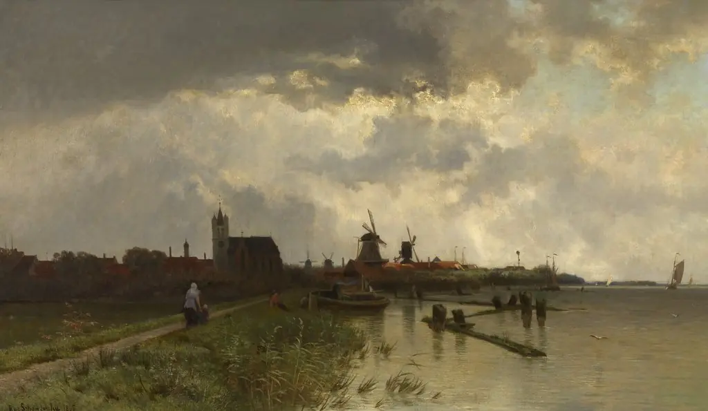 Souvenir of the Zuiderzee, by Edmond de Schampheleer