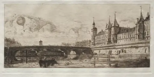 Le Pont-au-Change, by Edmond Gosselin