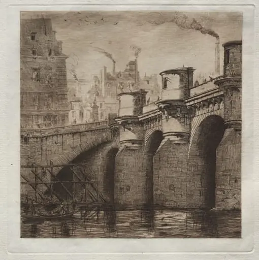 Le Pont Neuf, by Edmond Gosselin