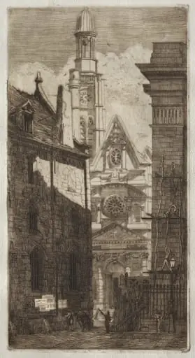 Saint-Etienne-du-Mont, by Edmond Gosselin