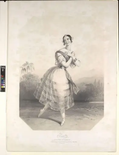 Madame Céleste as the Maid of Cashmere, by Edmond Thomas Parris