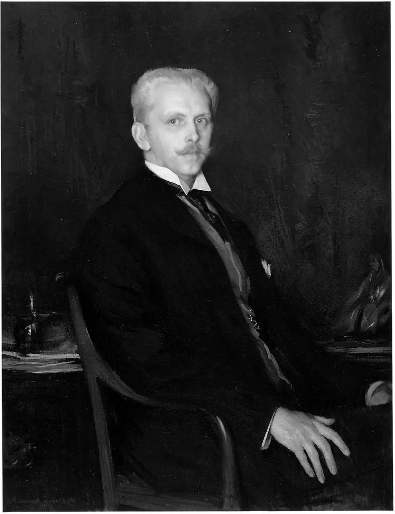 Edward Robinson, by Edmund Charles Tarbell