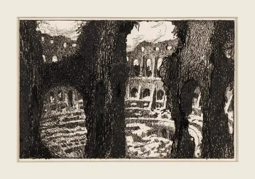 The Colosseum, Rome, by Edmund Dulac