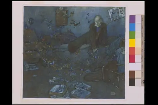 The Entomologist's Dream, by Edmund Dulac