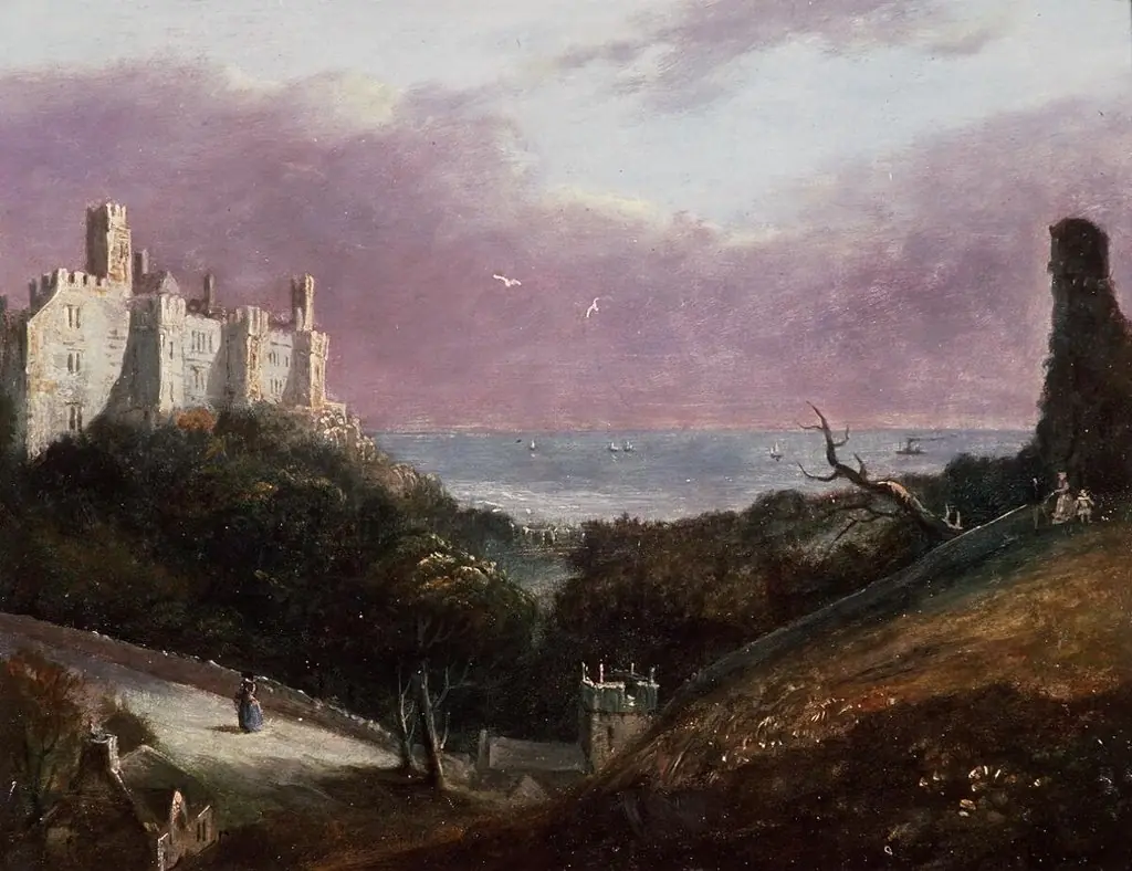 St. Donat's Castle, by Edmund John Niemann