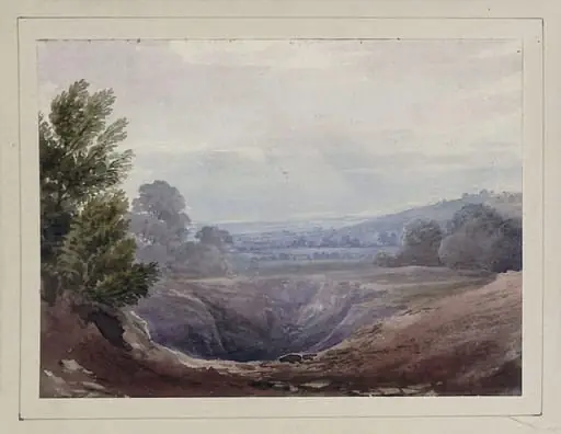 Landscape, by Edmund Marriner Gill