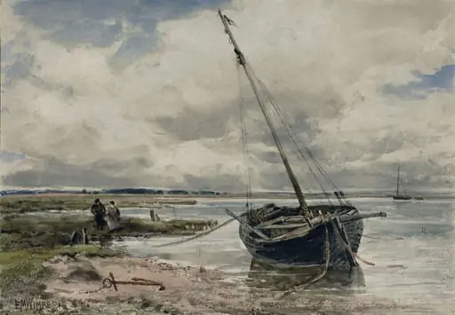 On the Creek, Bosham, by Edmund Morison Wimperis