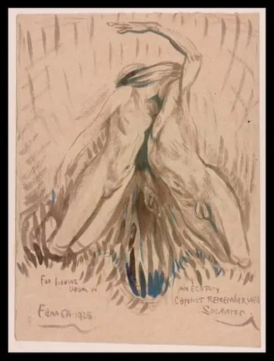 Poem Painting, by Edna Clarke Hall