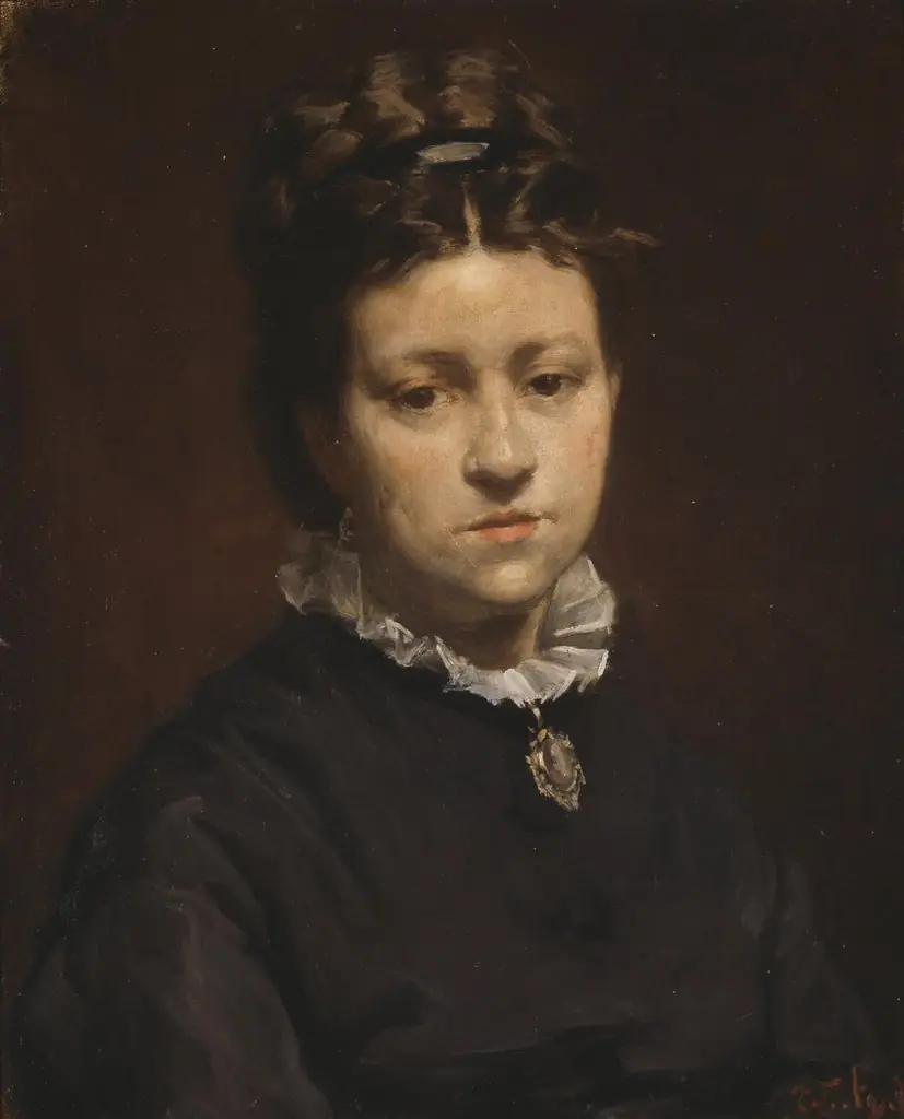Mathilde Costermans, by Edouard Agneessens