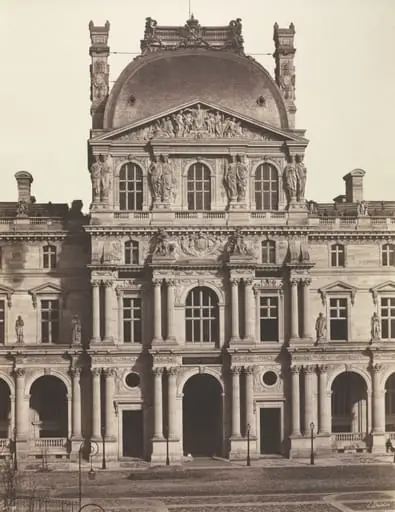 Pavilion Richelieu, Louvre, Paris, by Édouard Baldus