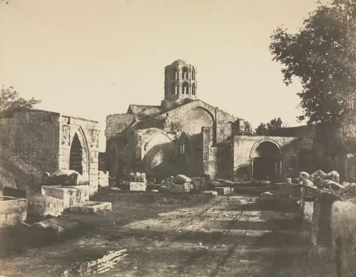 Saint-Honorat, Prés d'Arles, by Édouard Baldus
