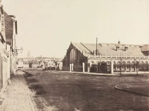 South Gable of the Boulogne Railway Station, by Édouard Baldus