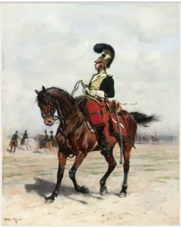 A Cavalry Officer, by Édouard Detaille, oil, 1894