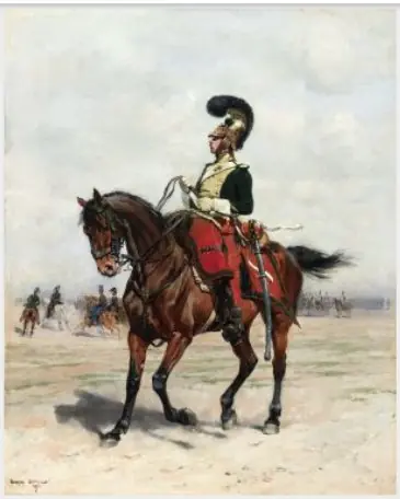 A Cavalry Officer, by Édouard Detaille